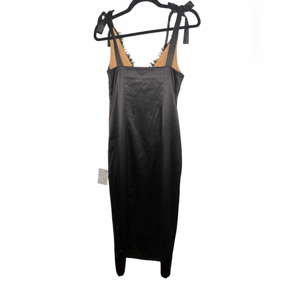 NWT WAYF Almera Lace & Satin‎ Cocktail Maxi Dress - Picture 5 of 8